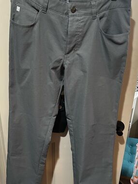 Peter Millar gray Performance pants